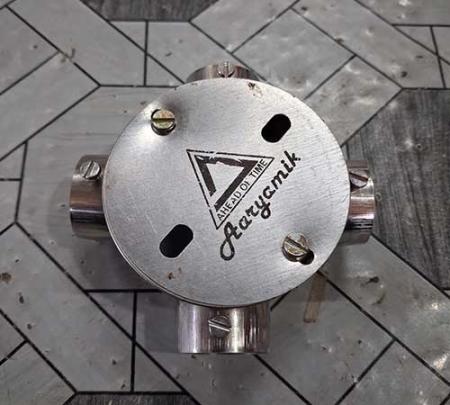 SS 4 Way Circular Joint Box